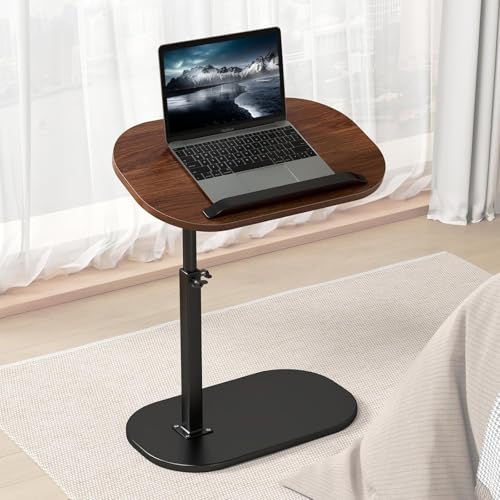 La Mejor Recopilación de Mesa de Servicio para Cama Top 10. 44 Meeyoga Mesa Auxiliar en Forma de C con Altura Ajustable, giratoria 360° y Bandeja para TV abatible para sofá, sillón, Mesa Auxiliar pequeña para Espacios reducidos,...