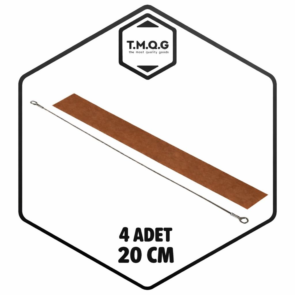 T.M.Q.G YEDEK TEL + TEFLON POŞET AĞZI YAPIŞTIRMA KAPATMA MAKİNESİ İÇİN 4'ER ADET (20cm)