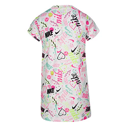 Image of Nike Girls T-Shirt Casual Knee Length Dress