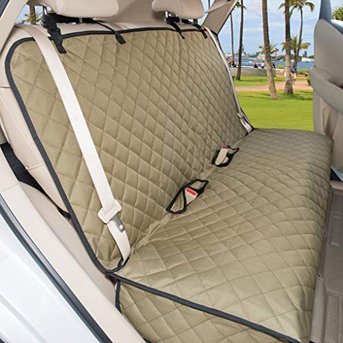 VIEWPETS Bench Car Seat Cover Protector - Waterproof, Heavy-Duty and Nonslip Pet Car