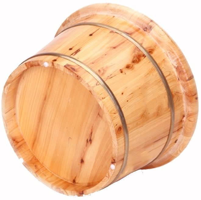 Baño de pies de madera masajeador para spa miniatura 5