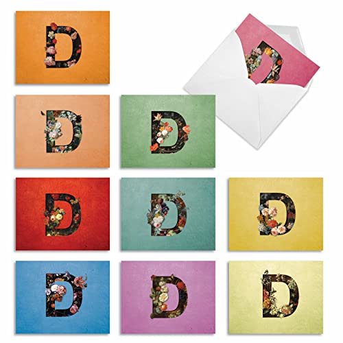 Carte note vierge et humour : lot 10 cartes correspondance toutes occasions M3850OCB