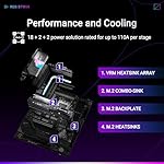 ASUS ROG Strix X870E-E Gaming WiFi AMD AM5 X870 ATX Motherboard 18+2+2 Power Stages, Dynamic OC Switcher, Core Flex, DDR5 AEMP, WiFi 7, 5X M.2, PCIe® 5.0, Q-Release Slim, USB4®, AI OCing & Networking - Image 3