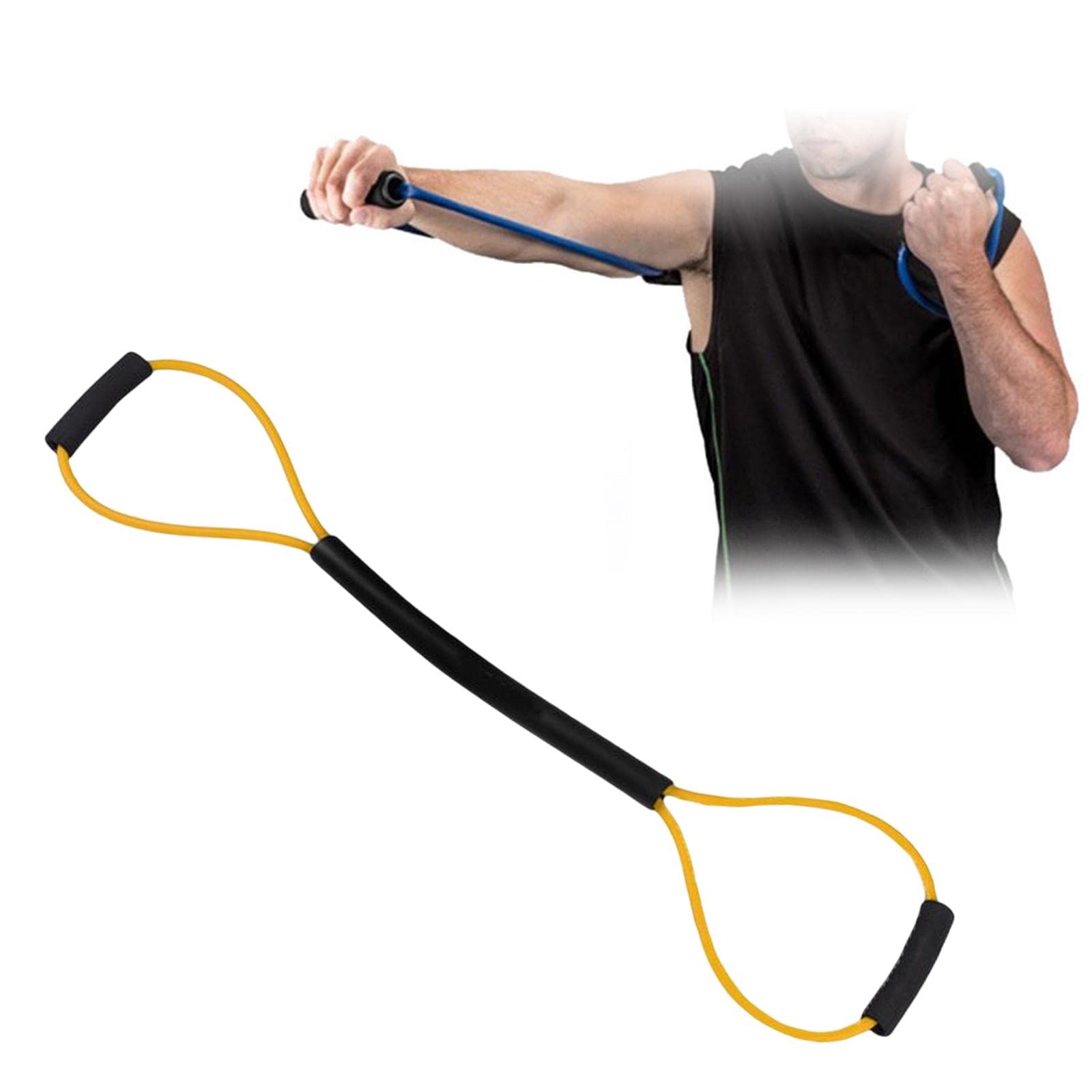 Fancyes Fasce elastiche di resistenza per allenamento di agilità con corda per pugilato ombra