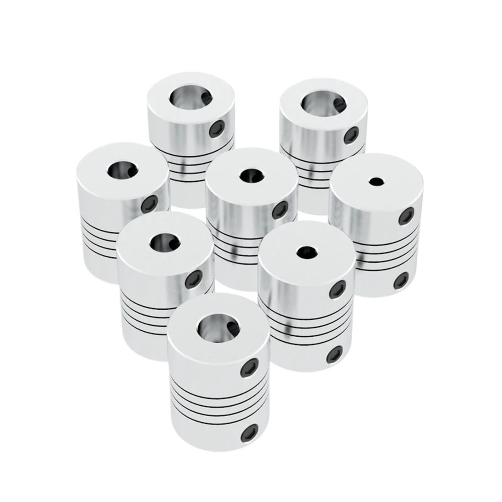 D15L20 2mm 3mm 4mm 5mm 6mm 6.35mm 8mm Aluminum Z Axis Flexible Coupling for Stepper Motor Coupler Shaft Couplings 3D Printer(2mm to 3mm)