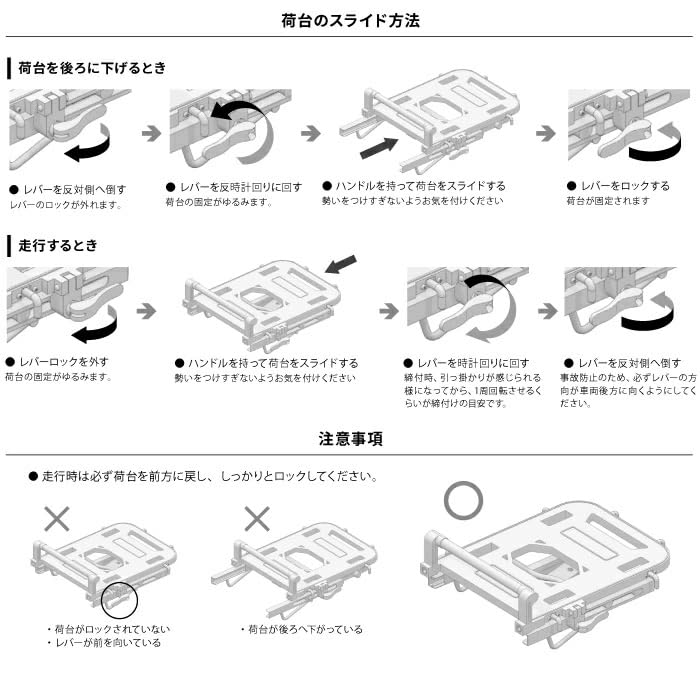 Amazon | R-SPACE スライドキャリア ホンダ PCX 125・150・160用 最大