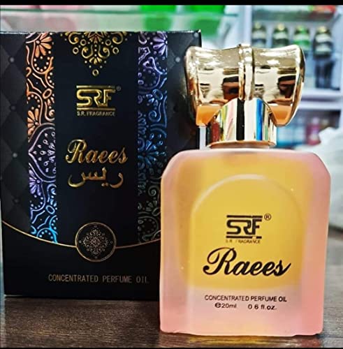 Image of Attar Raees Concentrated Perfume Oil, 20ml By SRF For Unisex - Fresh