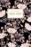 Photo Gallery planner september 2025-2026 august: 6x9 weekly and monthly organizer | trendy floral leaf design black Photo Gallery planner september 2025-2026 august: 6x9 weekly and monthly organizer | trendy floral leaf design black