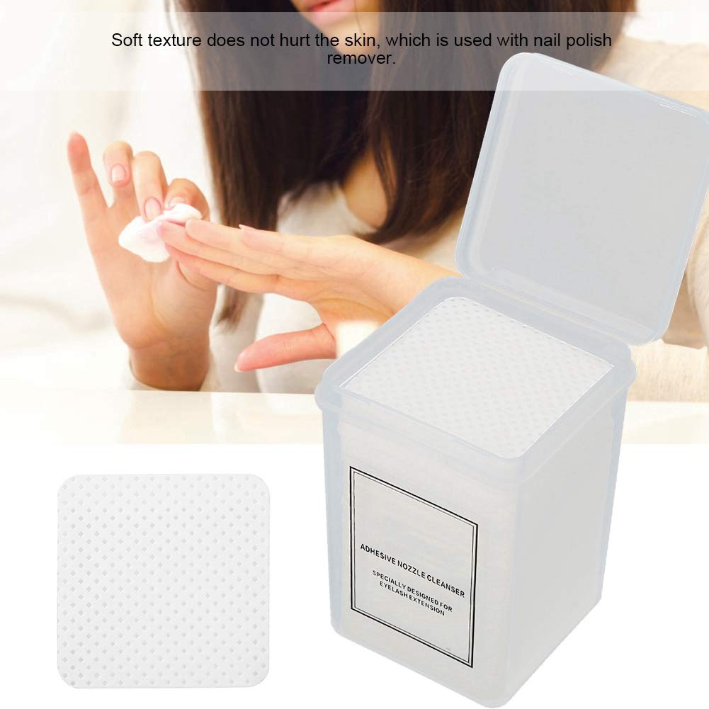 900 Stück Fusselfreie Wattepads Aus Baumwolle – 4x5,5 Cm, Zum Nagellack Entfernen