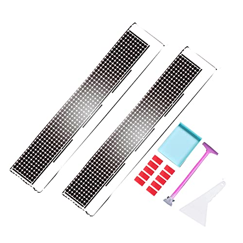 Biluer 2PCS Pintura de Diamante Regla Diamond Painting Net Ruler and 4PCS Diamante de Pintura Herramientas para Diamantes Joyas Manicura De La Uñas Cover