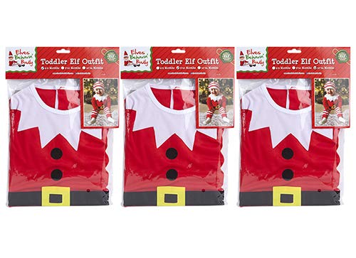 Elves Behaving Badly - Tenue Elfe Bébé 6-9 Mois - Baby Christmas Dress Up Cover