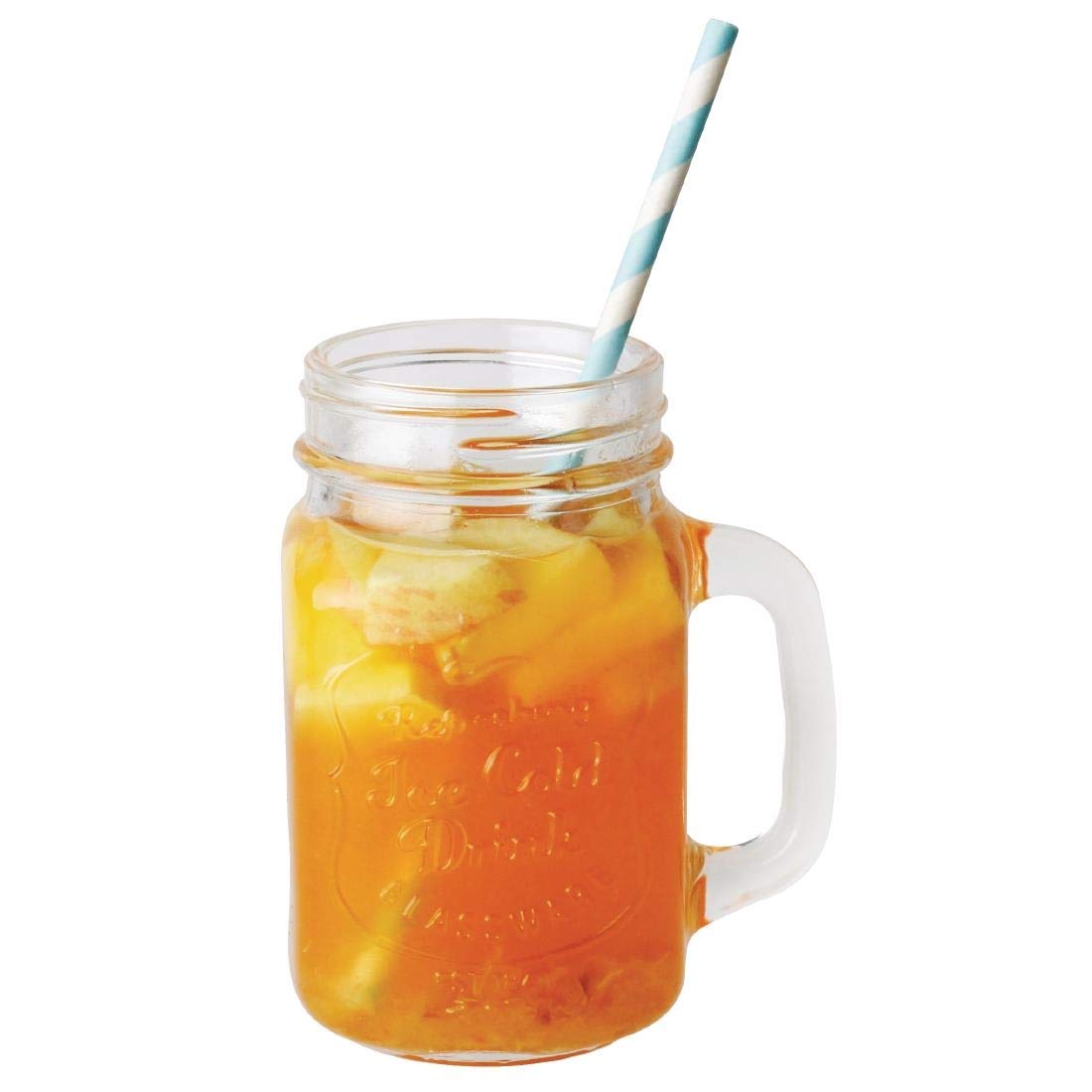 Olympia cm698 Maniglia Bere Vaso StampatoIce Cold Drink, 450 ml, 16 Oz