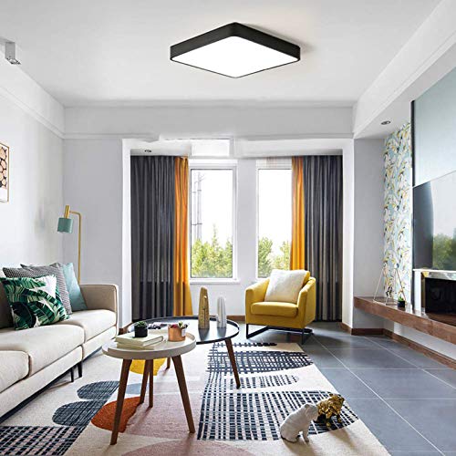 Ganeed 36W Led Ceiling Light,15.7 Inch Square Led Ceiling Light,Cool White Flush Mount Ceiling Fixture,Energy Saving Ceiling Lamp For Dining Room Kitchen Hallway Stairways #TOP2