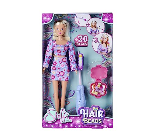 Simba - Steffi Love Perles - Poupée Mannequin 29cm - Coiffure et Accessoires - Dès 3 Ans - 105733652S06