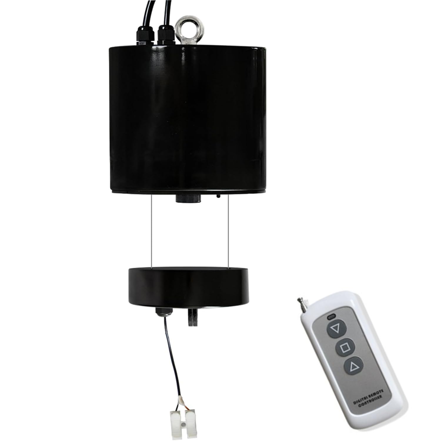Sollevatore Elettrico Del Lampadario, Sistema Dell'elevatore Della Gru Del Lampadario, Con Telecomando, Altezza Massima 15m, Cuscinetto Di Carico 10kg, Per Il Magazzino, Sollevamento Industriale