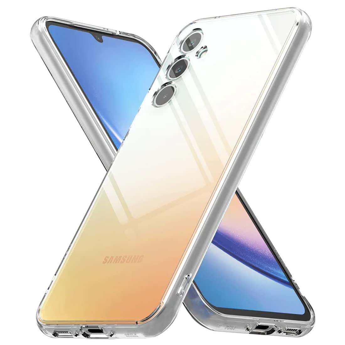 Amazon Brand- Solimo Basic Case for Samsung Galaxy A34 5G (Thermoplastic Polyurethane_Clear) (B0C14WRT1K) Amazon Price History, Amazon Price Tracker