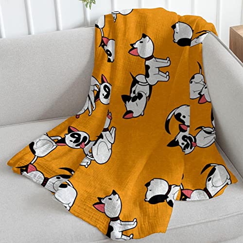 Couverture polaire chiot lit confortable jeté de canapé plaid doux - 6