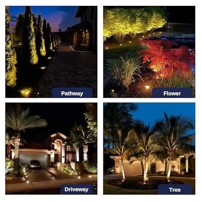 Brass Well Light In-Ground Landscape Lighting, Antique Bronze