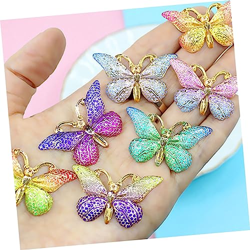 Encantos de resina flatback SHINEOFI, mini accesorios de espalda plana para bricolaje DIY 6
