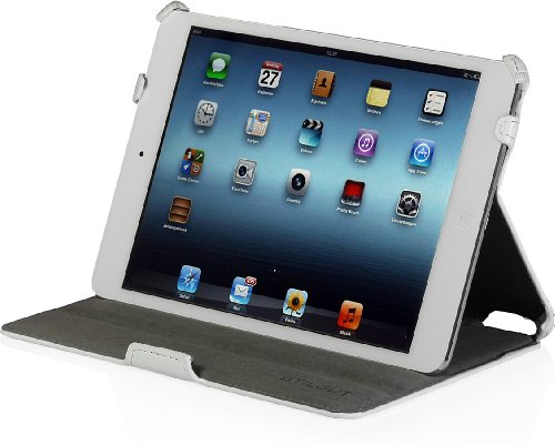 StilGut UltraSlim Case, Tasche für Apple iPad mini und iPad mini mit Retina Display mit Standfunktion, weiß