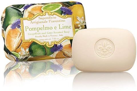 Saponificio Artigianale Fiorentino Sabun 200 Gr (7) - Grapefruit And Lime