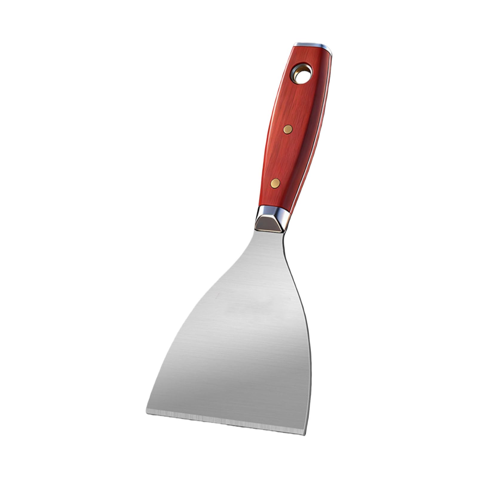 Headed Stainless Steel Trowel， Polishing Trowel Masonry Tool, Paint & Plaster Flat Pool Finishing Trowels Flat Finishing
