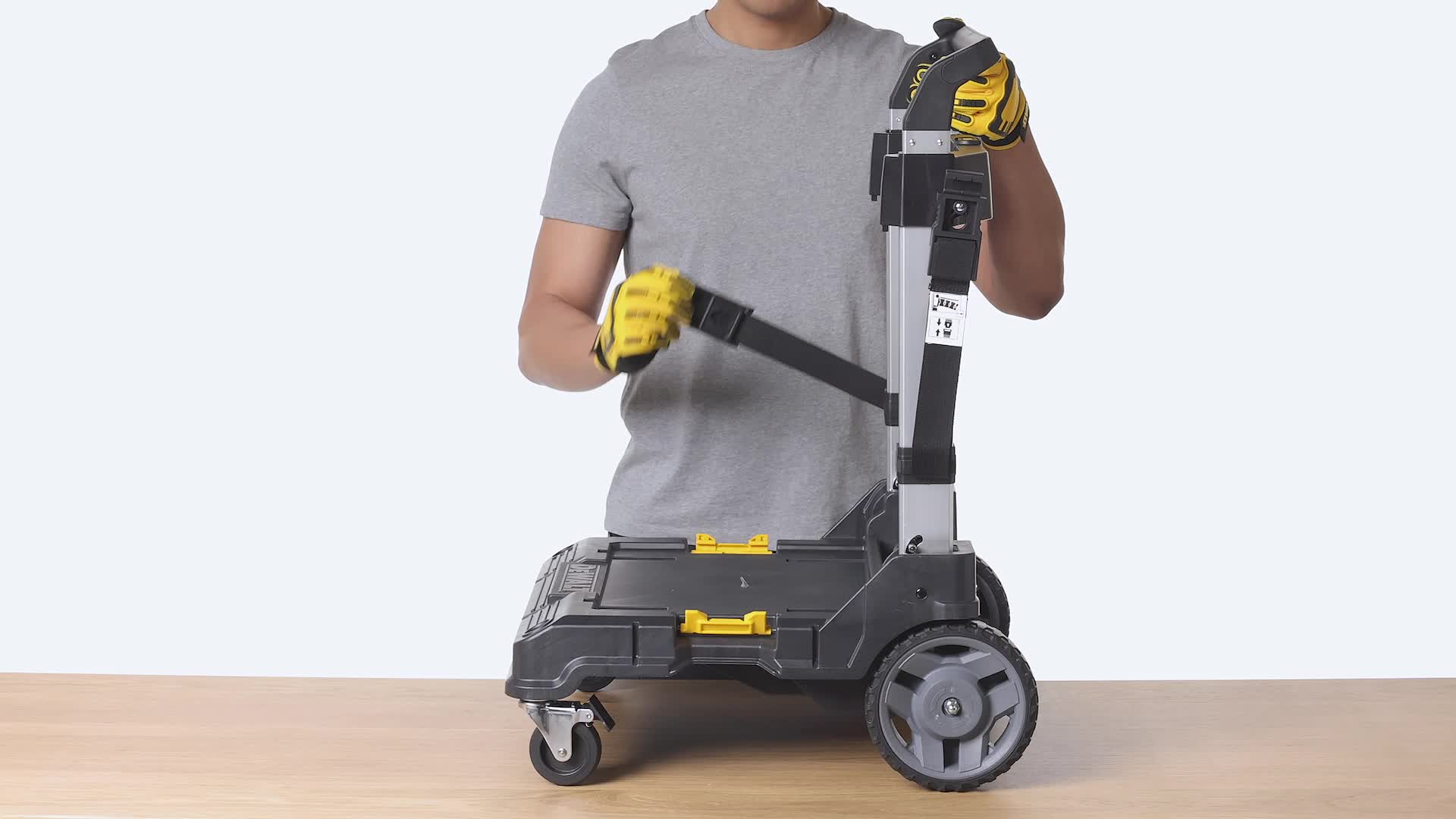 DEWALT DWST1-71196 Toolboxes-TOUGHSYSTEM & TSTAK, Black/Silver