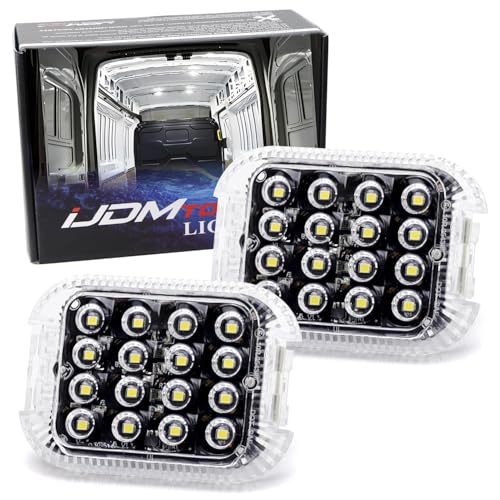 Lámparas LED Super Bright Xenon White para Ford Transit 2014-2024 miniatura 1