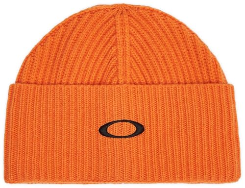 Bonnet Oakley Ellipse Mixte en Maille Côtelée pour le Ski et le Quotidien