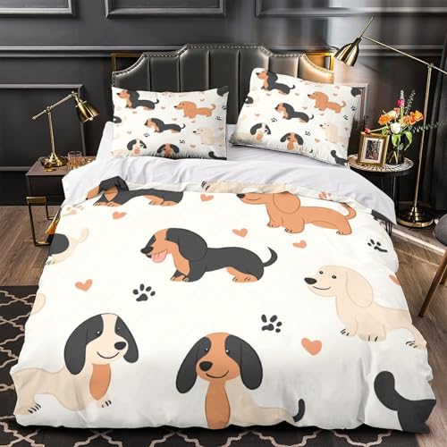 Parure de lit microfibre résistante 260x220cm avec housse de couette cycliste 3D