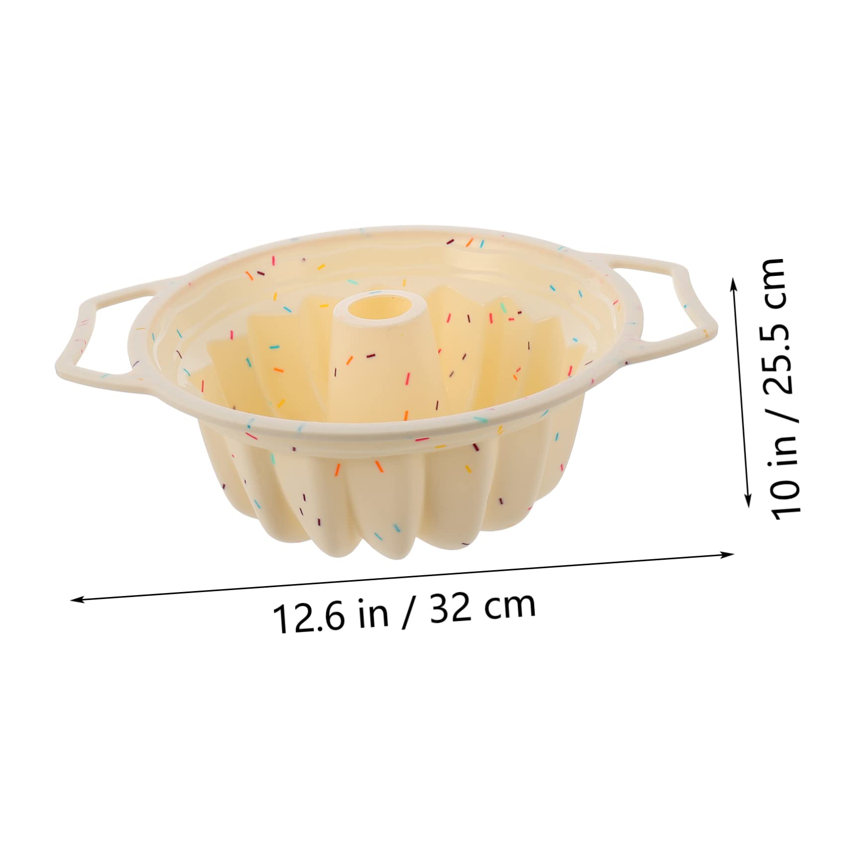 Ipetboom Stampo Antiaderente Struttura a Spirale per Torta Rotondo in Silicone e Bordi Rinforzati e Facile da Usare per Dolci e Biscotti a Casa in Pasticceria