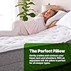 GhostBed Shredded Memory Foam Pillow with Adjustable Gel Memory Foam and Cooling Breathable Cover - Standard Size Shredded Memory Foam Pillows CertiPUR-US Certified 1-Pack #2