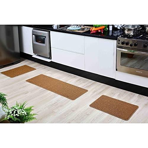 KIT COZINHA 3PCS RELEVO CARAMELO