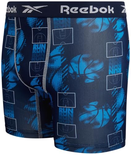 Reebok Boys Boxer Briefs - 8 Pack Performance Stretch Soft Comfort Boys Underwear - Breathable Active Boxers for Boy (6-18)4