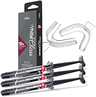 Kit 3 Clareador Dental Caseiro White Class 10% c/ 3 Unidades + Moldeira + Estojo