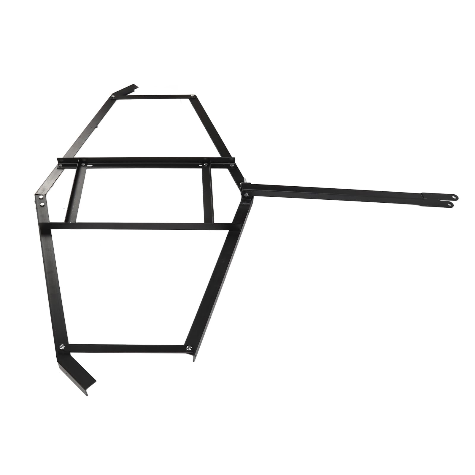 Fafeicy Rastrillo Nivelador de Césped de Acero Resistente de 74 Pulgadas, Construcción Duradera, Peso Máximo de 50 Libras, Ideal para Remolques de Jardín ATV UTV y Nivelación de Patio