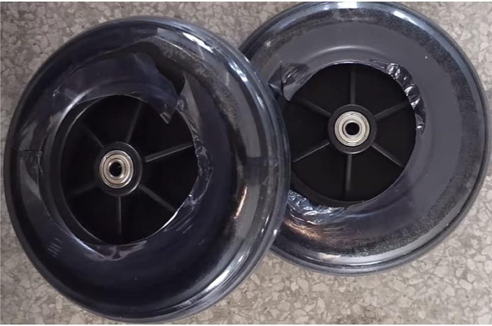 BAL-R2 介助型 車椅子 ブルー 背折れ式 介助ブレーキ付 ノーパンクタイヤ仕様 ｜ 車椅子,介助式 ｜ 介護用品・福祉用具総合通販サイト  ヤマシタオンラインストア 車椅子用ホイール、8 インチ車椅子前輪 2 個、200x50 グレーの空気入りタイヤ、車椅子、歩行器、歩行器用 ... 車椅子用フロントホイール、10 x 2インチ車椅子交換用ホイール、ユニバーサル車椅子交換用ホイール、車椅子、歩行器、歩行器用ソリッド