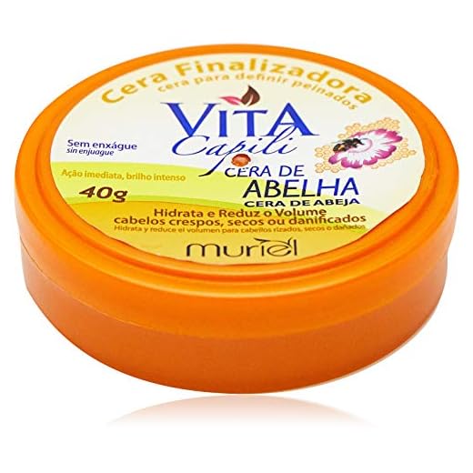 Muriel Cera Finalizadora Capilar Cera De Abelha 40G