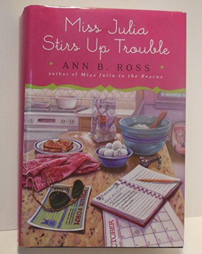 Miss Julia Stirs Up Trouble (LARGE PRINT) 1624903177 Book Cover