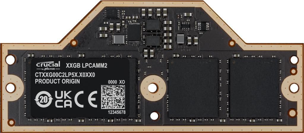 Crucial Lpcamm2 Lpddr5x 32gb Memory (ct32g75c2lp5x) : Amazon.es