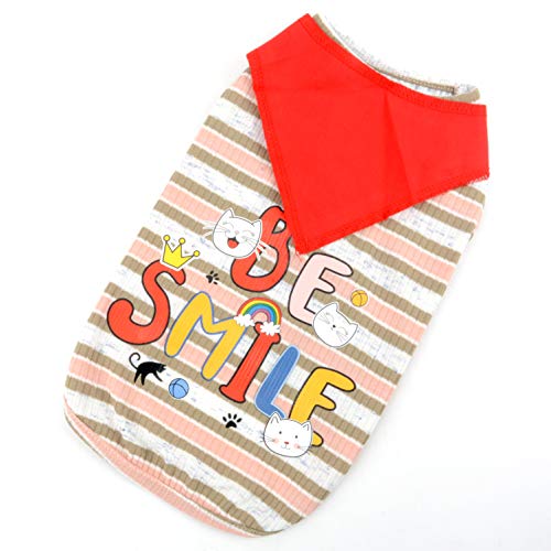 Ranphy, maglietta in cotone per animali domestici