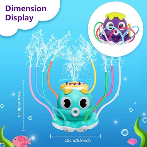Image of Sand and Water Toys (Octopus Water Sprinkler)