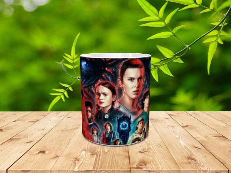 Genérico Taza personalizada Stranger personajes serie de