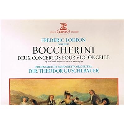 boccherini : deux concertos pour violoncelle n&deg;9 et 10