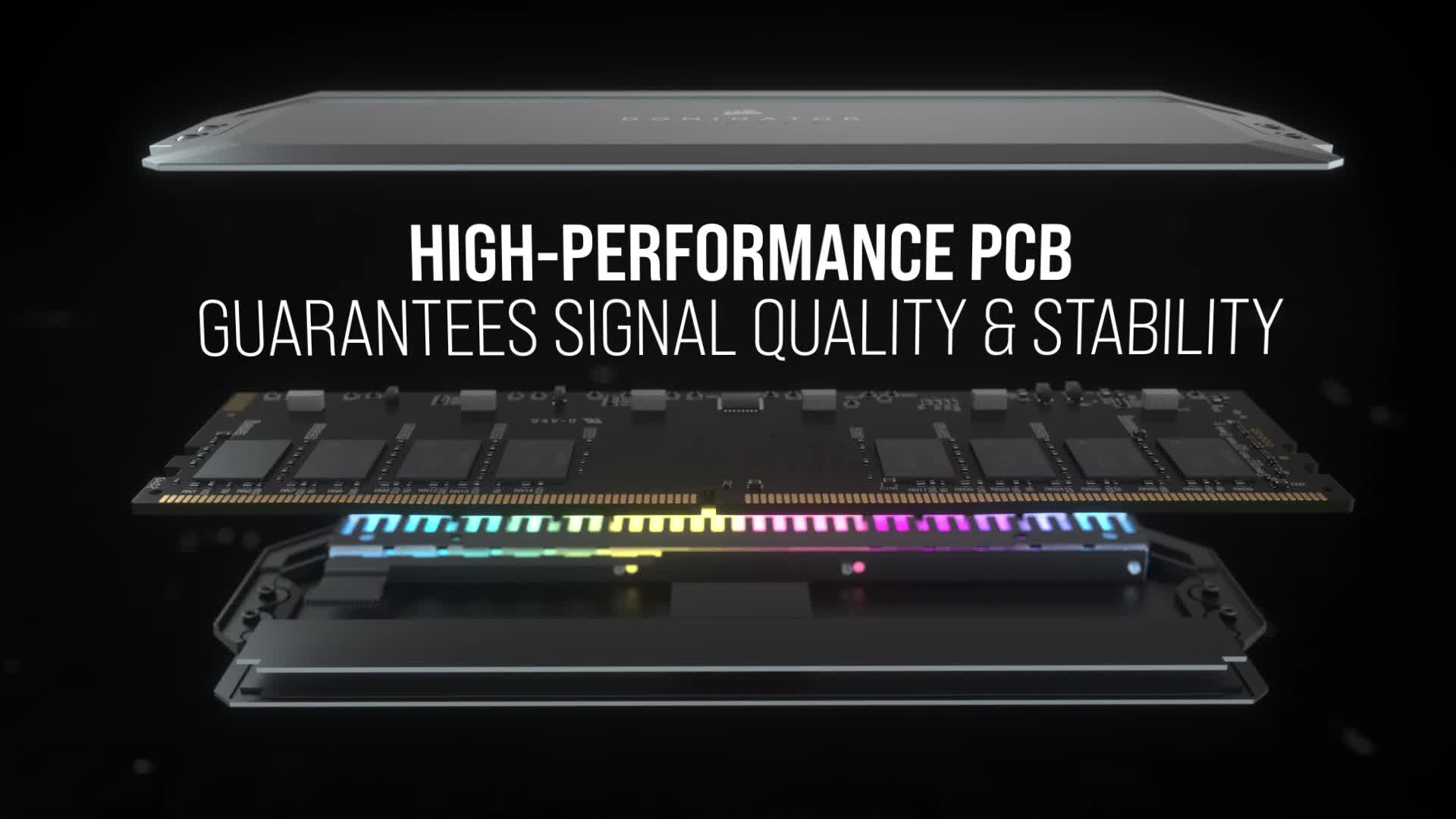 CORSAIR Dominator Platinum RGB DDR5 RAM 32GB (2x16GB) 5200MHz CL40