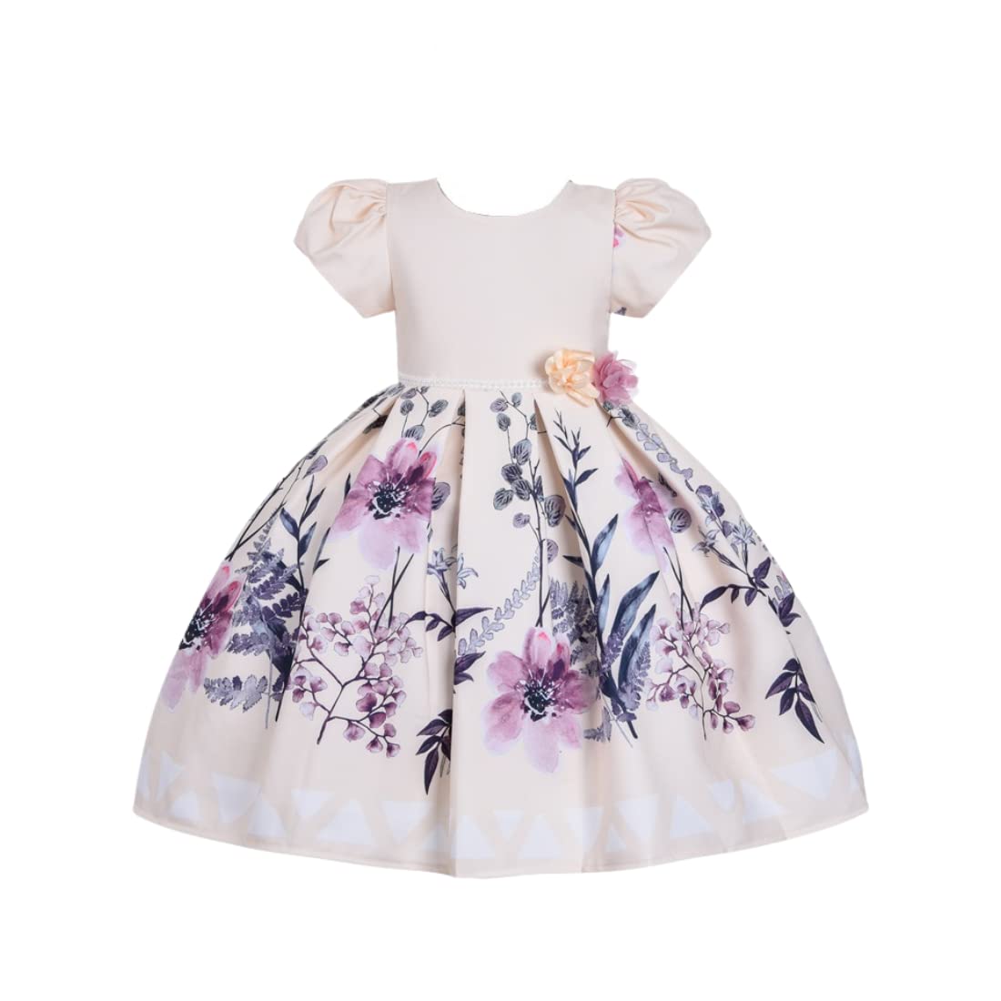 Cosplay Life Cosplay Life Elegant Flower Glown Dress for Girls Young Adult Fashion Bow Flower Kids Party Festival Ages 5-9 Years Old in use