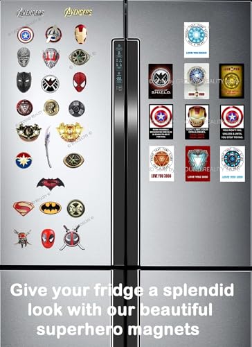 Image of Superhero Ironman Arc Reactor Nanotech Waterproof Digital Picture Magnet. Large Size 10cms x 7cms; Multi Color 1 Piece Ironman Arc Reactor Office Fridge Magnet. Iron Man Gift Souvenir AV-13
