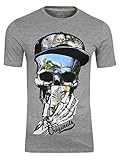 spanien t shirt damen Dieses Modell von JACK & JONES besitzt einen Crew Neck und einen Labelprint auf der Vorderseite. Das Print setzt sich aus Hipster Skull Motiven zusammen, welche in der Freizeit, beim Sport oder im Club Blicke auf sich ziehen wird.