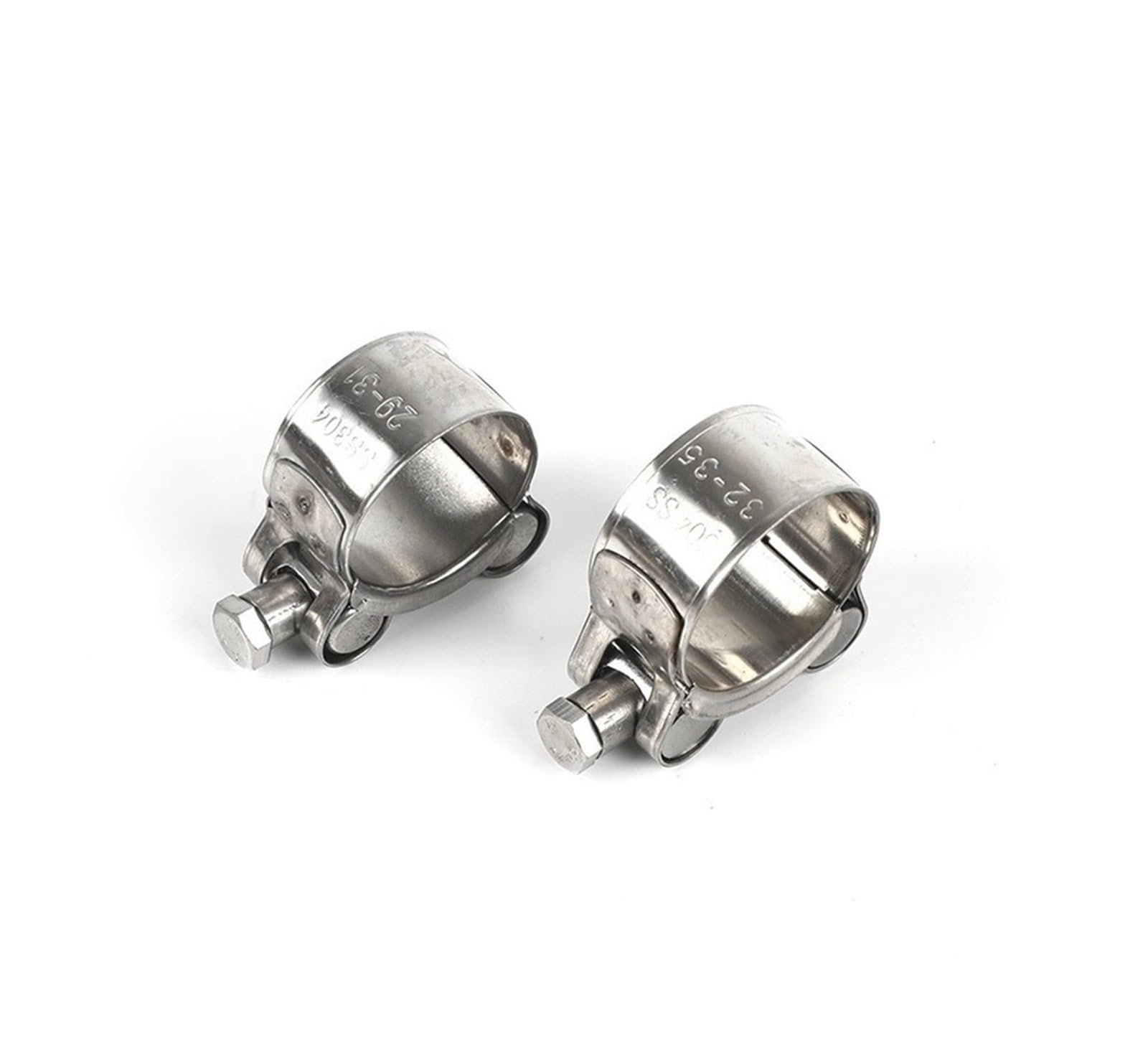 Abrazadera de manguera reforzada de acero inoxidable 304, circular, adecuada for sujetadores de mangueras de aire, agua, EPI y combustible.(409mm-421mm(1pcs))