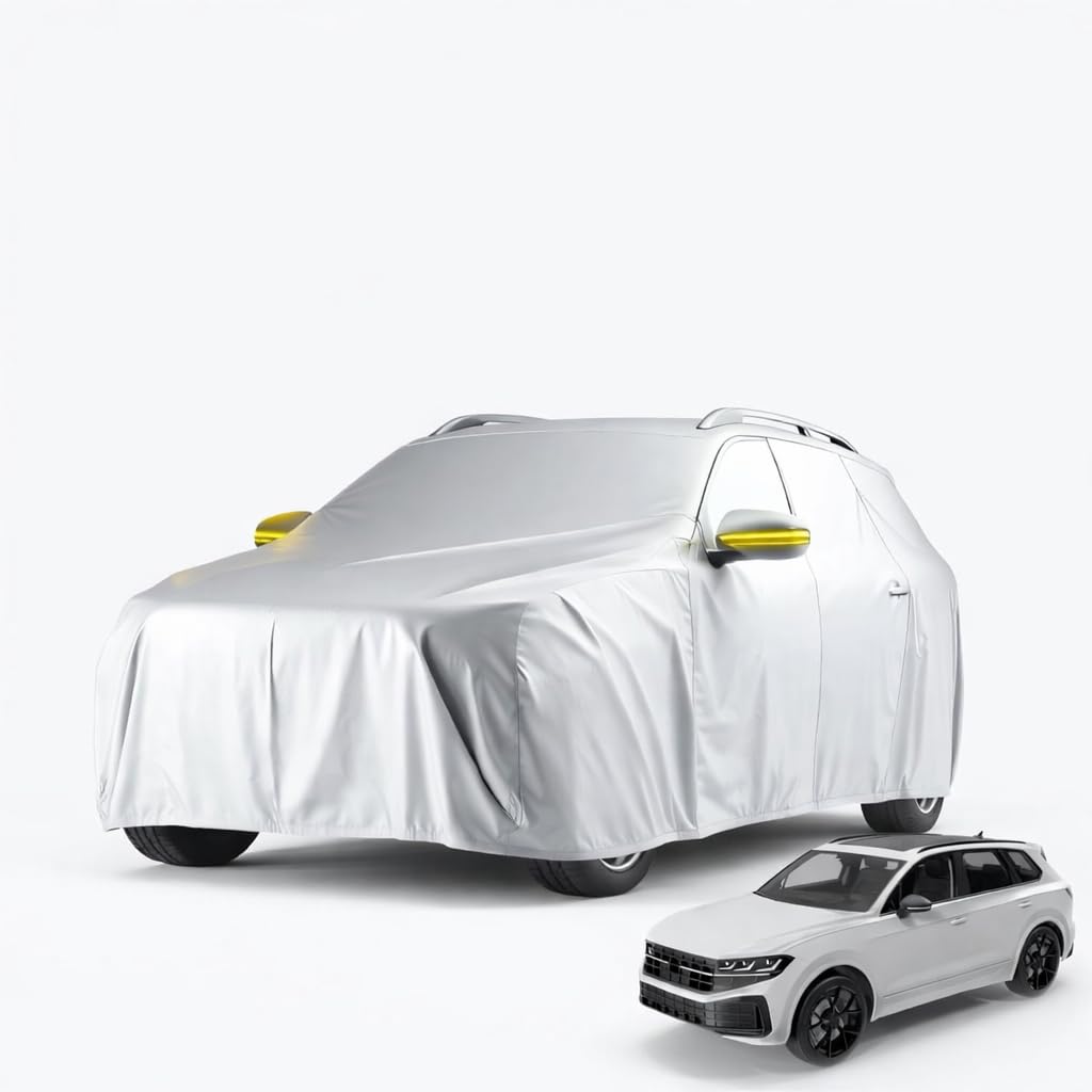 Autoplane SUV Abdeckplane - Auto Abdeckung & universale Autoschutzhülle - Autogarage - Car Cover - wasserdicht & wetterfeste Autoplane (SUV (490 * 190 * 180cm))